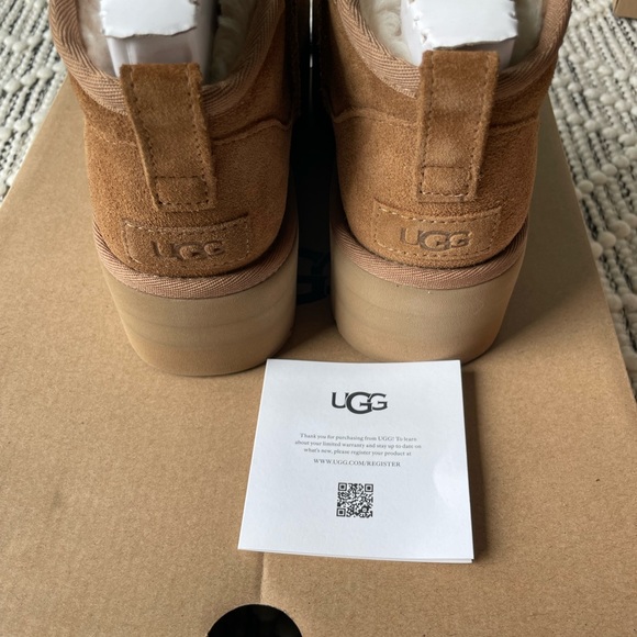 Real Ugg Ultra Mini Platform Chestnut - Picture 4 of 11
